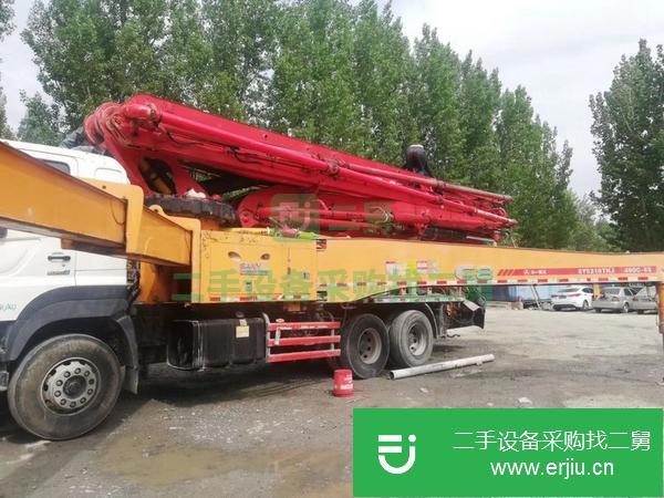 天津出售二手三一日野49米泵車