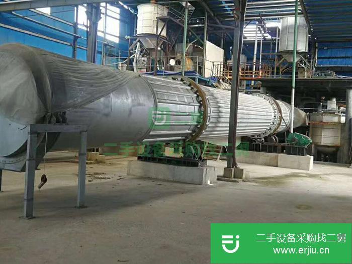 河南出售二手2×16米滾筒列管干燥機