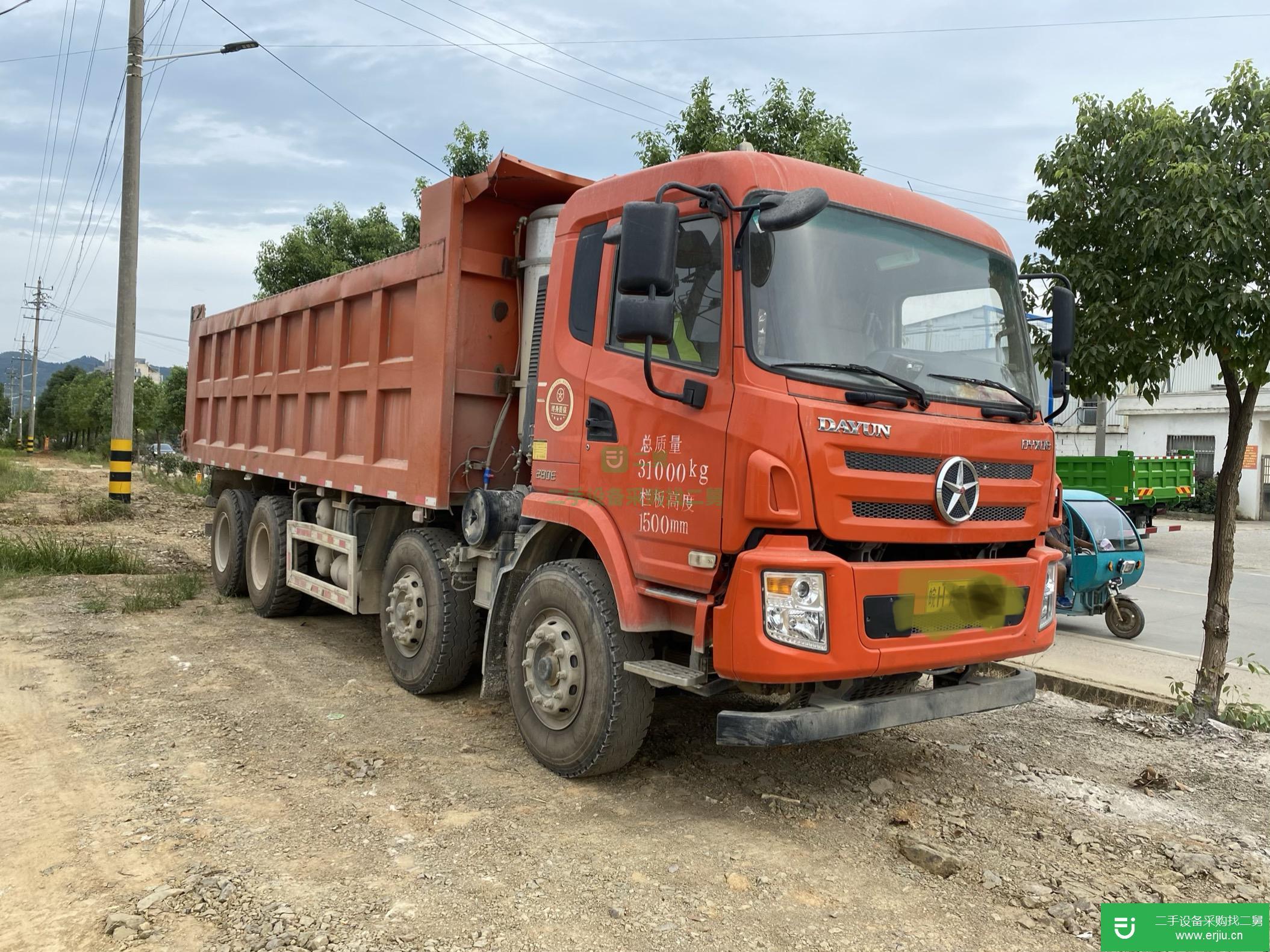 安微出售二手大運重卡自卸車