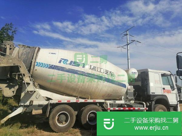 山東出售二手豪沃12方攪拌車國四