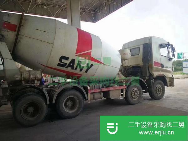 廣東出售二手三一輕量化前四后八攪拌車國五12方