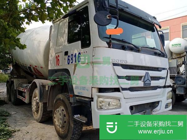 山東出售二手豪沃前四后八18方攪拌車