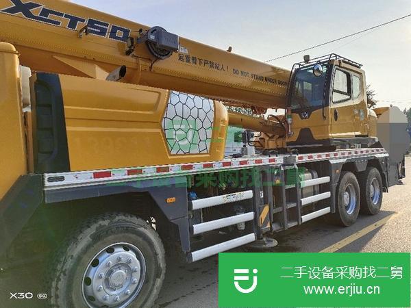 山東出售二手徐工35噸吊車