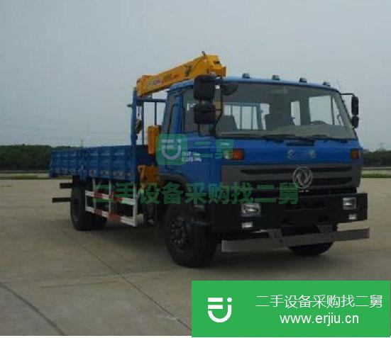 山西出售二手東風單橋6.3噸隨車吊