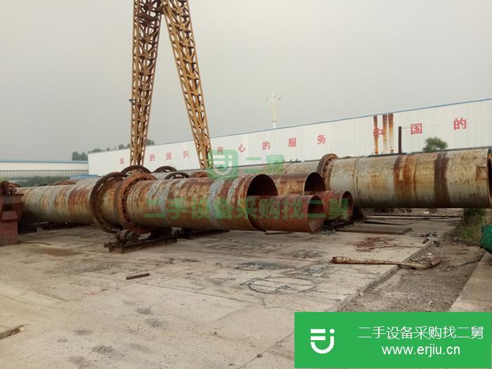 河南出售二手1.2×16米單筒烘干機