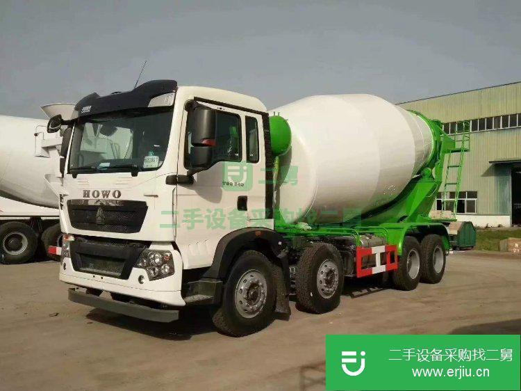 重慶出售二手重汽豪沃410馬力攪拌車