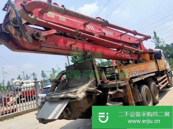 湖南出售二手三一37米泵車