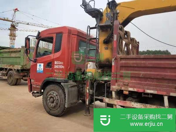 陜西出售二手8噸隨車吊