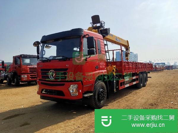 湖北出售二手14噸隨車吊