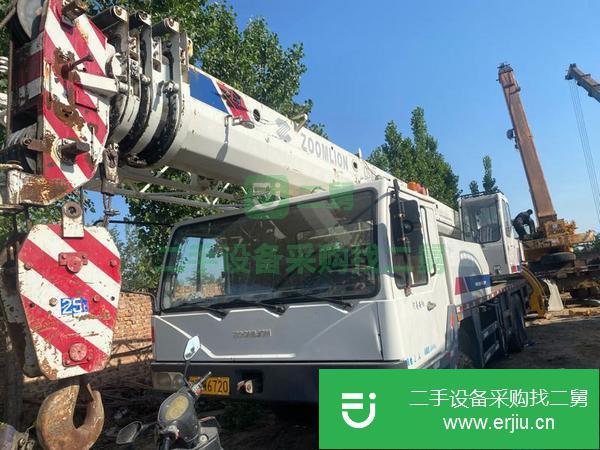 河北出售二手中聯(lián)汽車吊