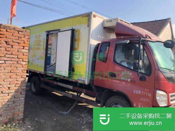 山東出售二手奧鈴5.2米冷藏車