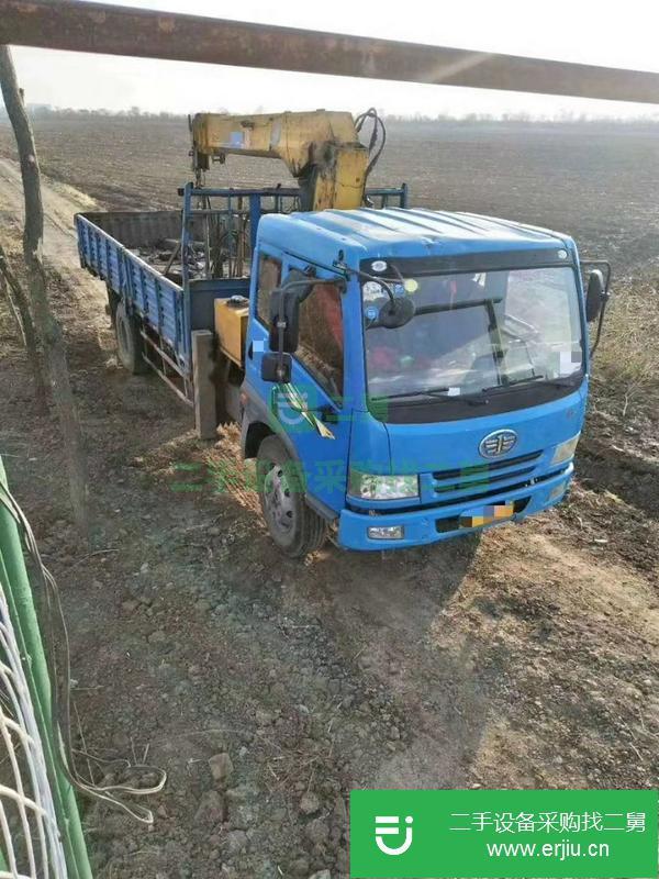 湖北出售二手牡丹江6.3噸隨車吊