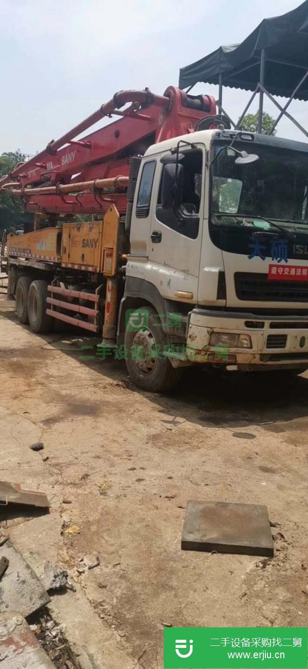 湖南出售二手三一37米泵車