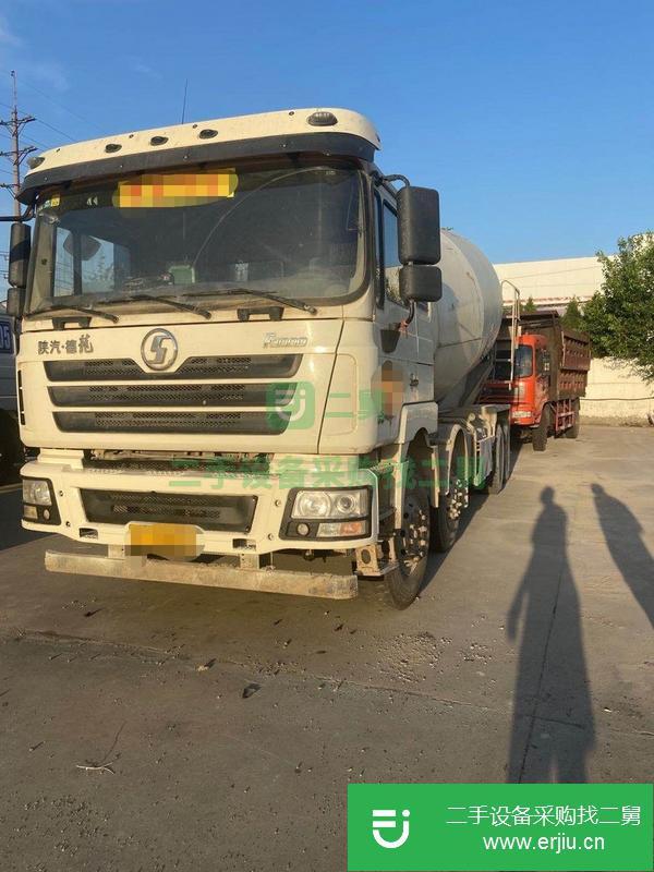 江蘇出售二手陜汽德龍20方攪拌車