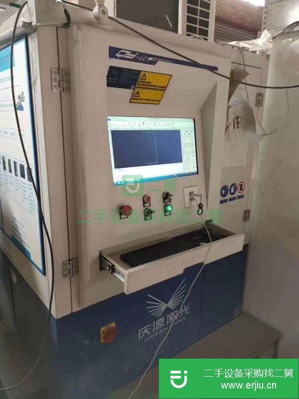 重慶出售二手慶源1000w3015光纖激光切割機