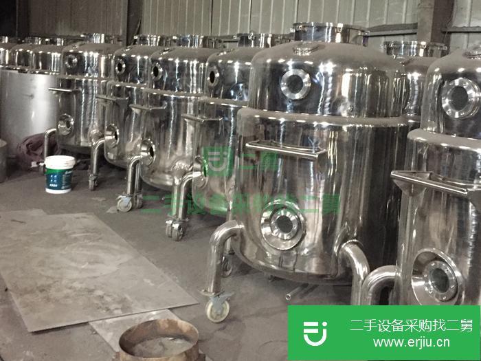 河南出售二手800L菌種液體發酵罐