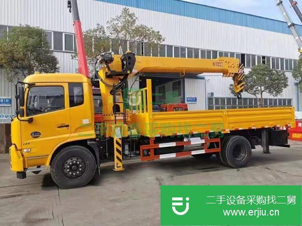 廣西出售二手東風6.3噸隨車吊