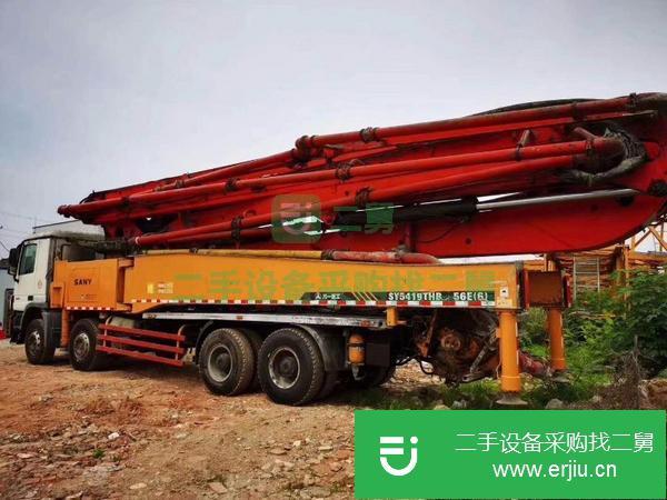 云南出售二手三一56米泵車
