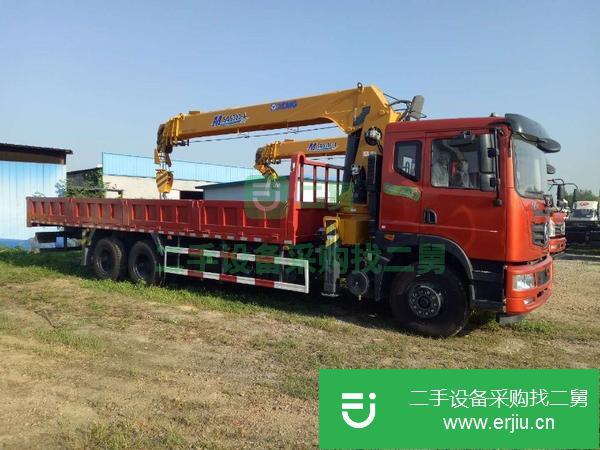 黑龍江出售二手徐工12噸4節臂隨車吊