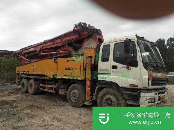 山東出售二手三一叉腿48米泵車