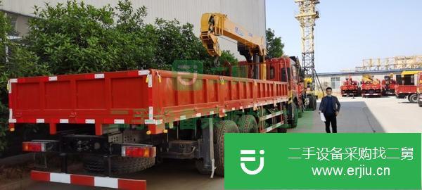 湖北出售二手東風(fēng)前四后八6.3噸隨車吊