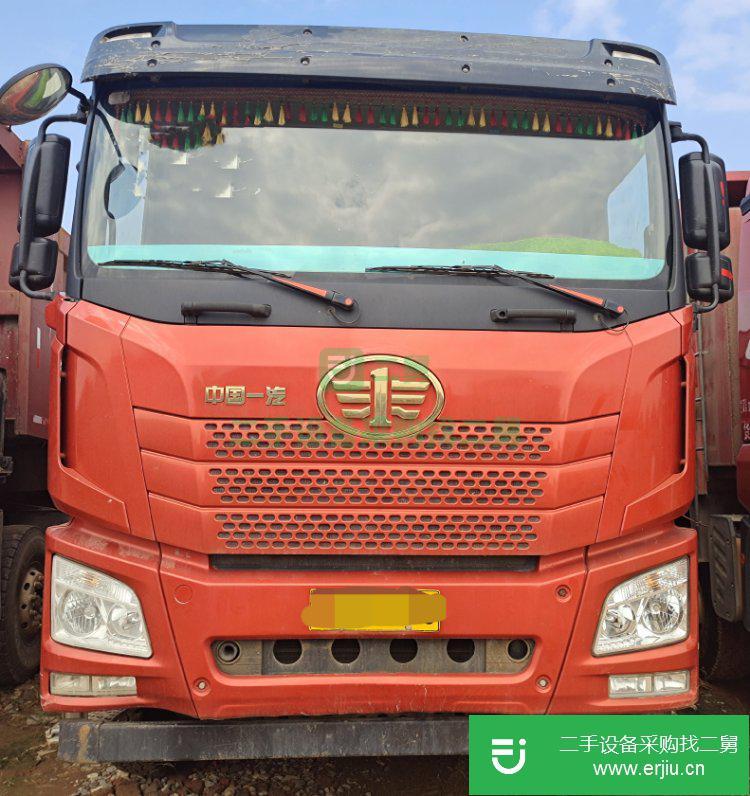 江西出售二手青島解放自卸車