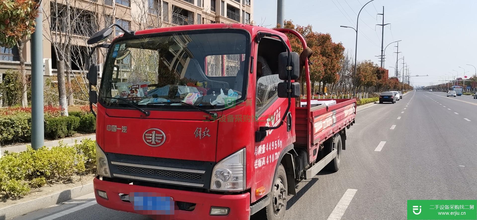河南出售二手一汽解放110馬力貨車