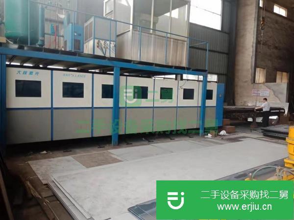 遼寧二手大族4000w6020交換臺激光切割機