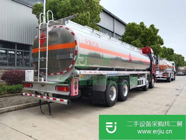 山西出售二手東風天龍前四后八油罐車