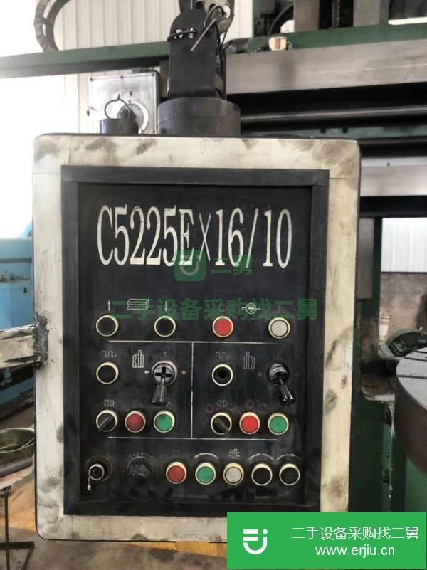 湖北出售二手齊哈C5225E立式車床