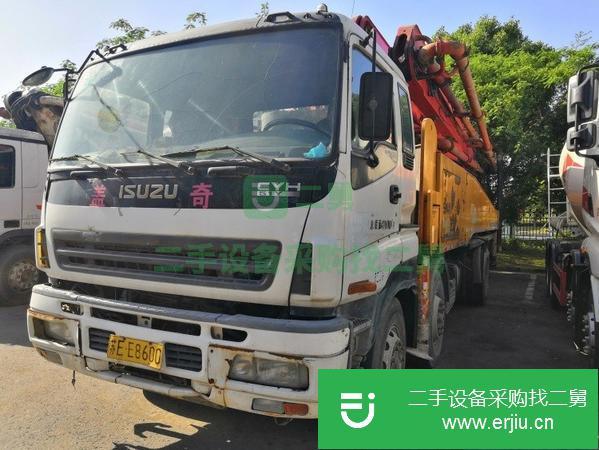 江蘇出售二手三一52米泵車