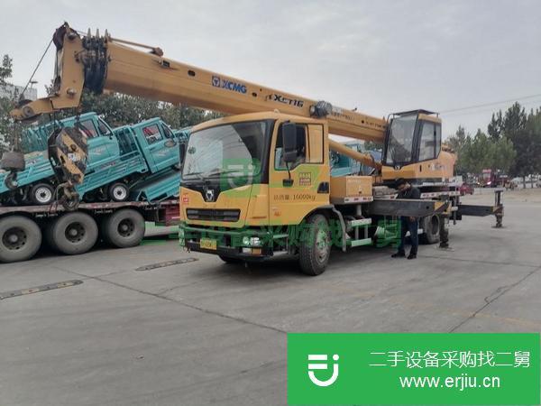 山東出售二手徐工xct12吊車