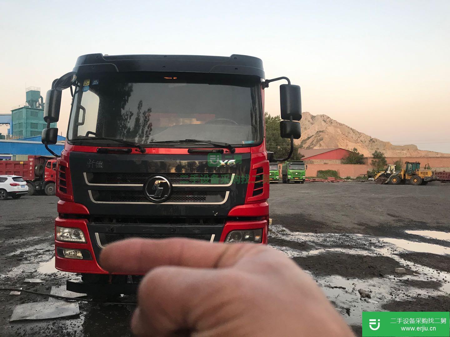 河北出售二手陜汽270馬力自卸車