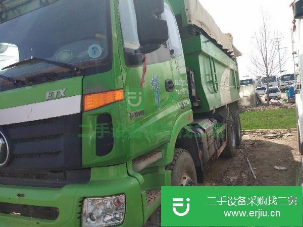 陜西出售二手國五自卸車后八輪歐曼