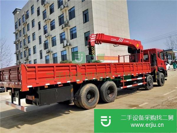 四川出售二手三一12噸隨車吊