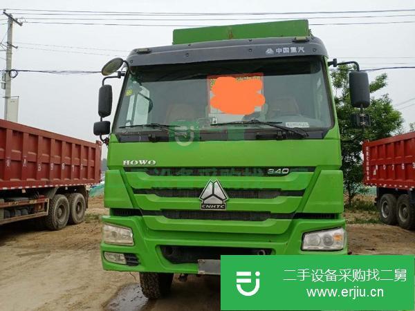山東出售二手豪沃自卸車國五