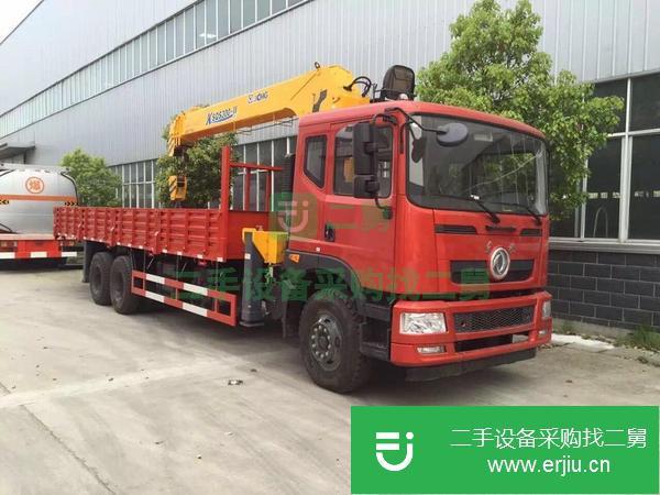 湖北出售二手16噸隨車吊