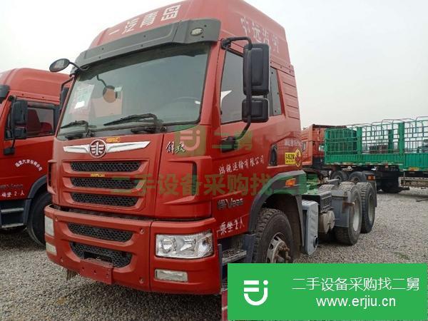 山東出售二手解放悍V牽引車國四