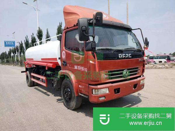 山東出售二手10噸東風灑水車