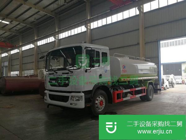 湖北出售二手東風多利卡15方灑水車
