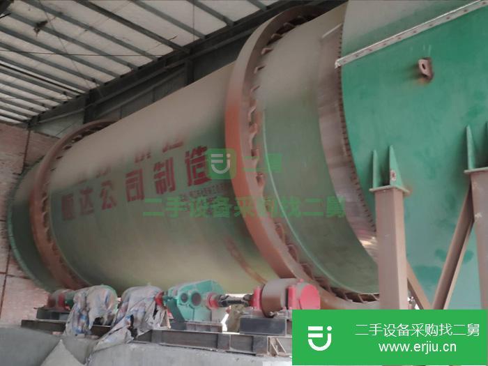 河南出售二手3.8米×10米三筒烘干機