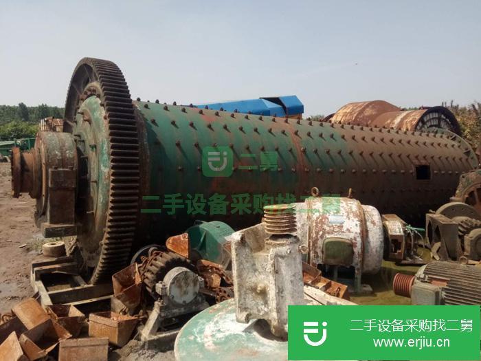 河南出售二手1.83×7米軸承球磨機