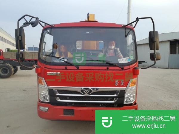 湖北出售二手重汽豪曼6.3噸隨車吊
