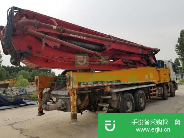 北京出售二手三一52米泵車