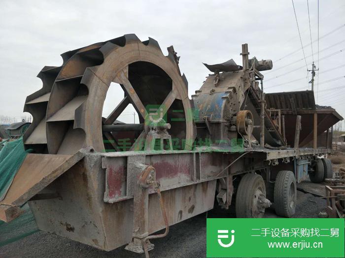 河南出售二手移動式破碎機