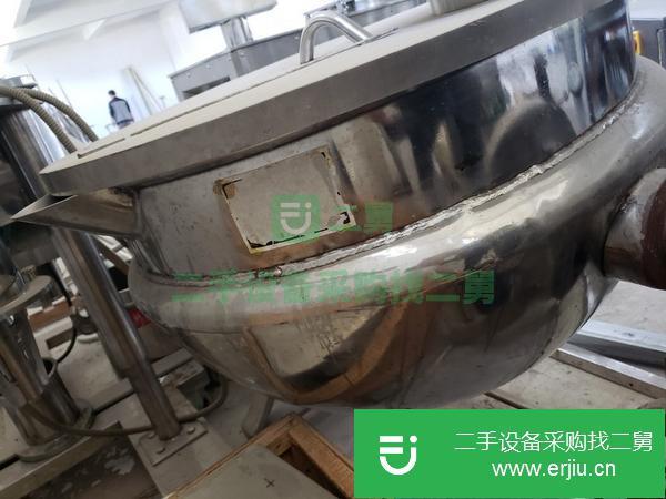 安徽出售二手200L自傾式夾層鍋