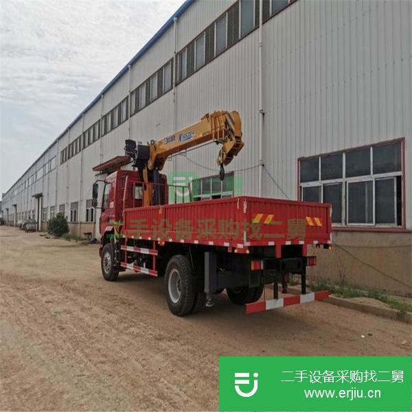 湖北出售二手柳汽單橋6.3噸隨車吊