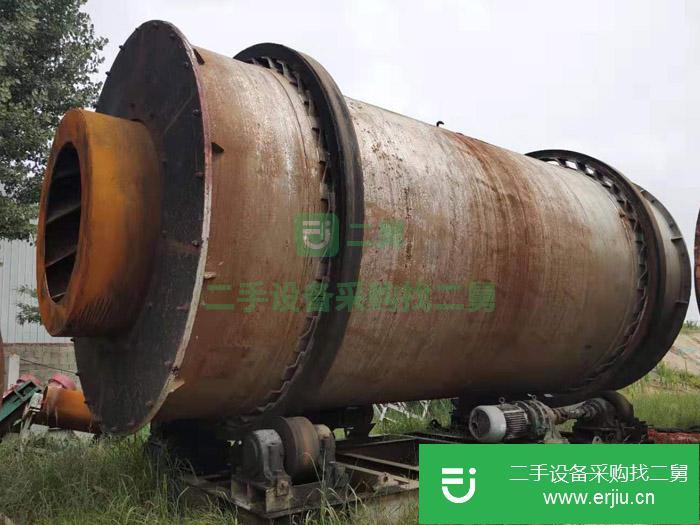 河南出售二手三筒黃沙烘干機