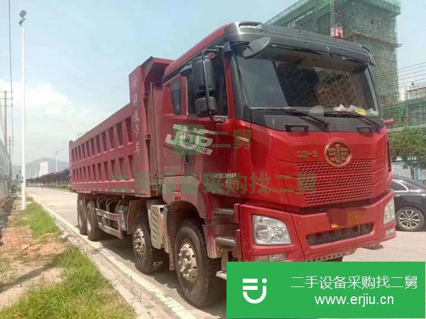 江西出售二手解放JH6前四后八自卸車(chē)