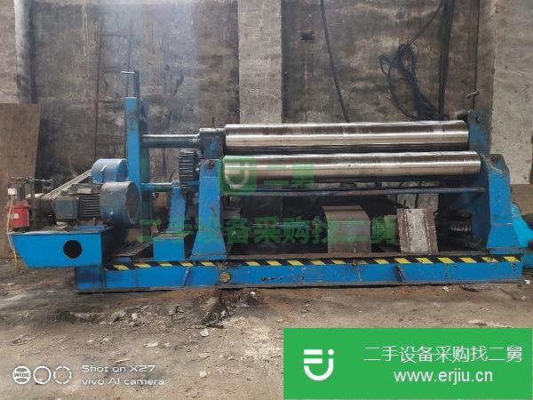 陜西出售二手W11-20*2200機械自動卷板機